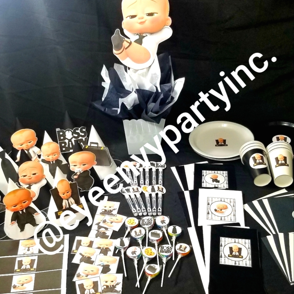 Boss baby Party supplies